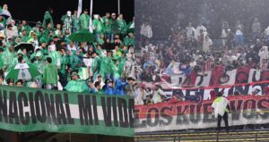 Hinchas Nacional y Junior