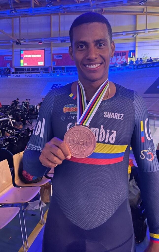 Kevin Quintero bronce mundial keirin Ballerup