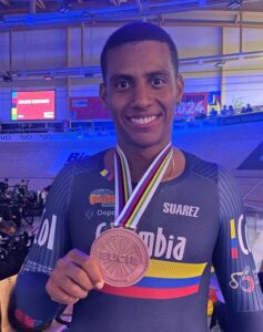 Kevin Quintero bronce mundial keirin Ballerup