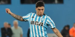 Juanfer Quintero en victoria de Racing sobre Rivadavia