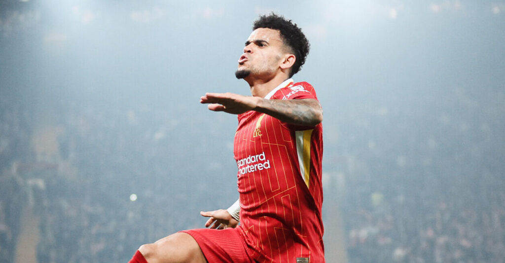 Luis Díaz gol Liverpool Bayer Leverkusen
