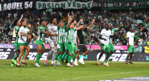 Nacional vs Medellín celebración