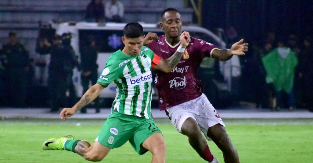 Tolima vs Nacional Jorman Campuzano