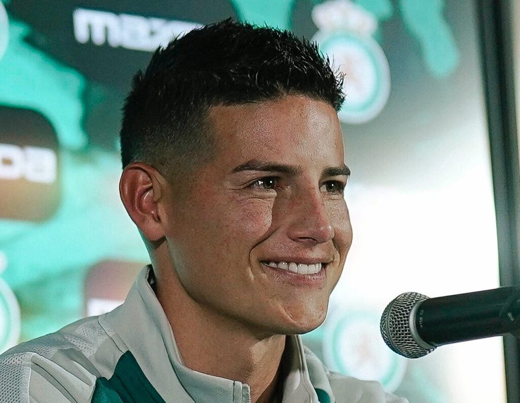 James Rodríguez Club León rueda de prensa