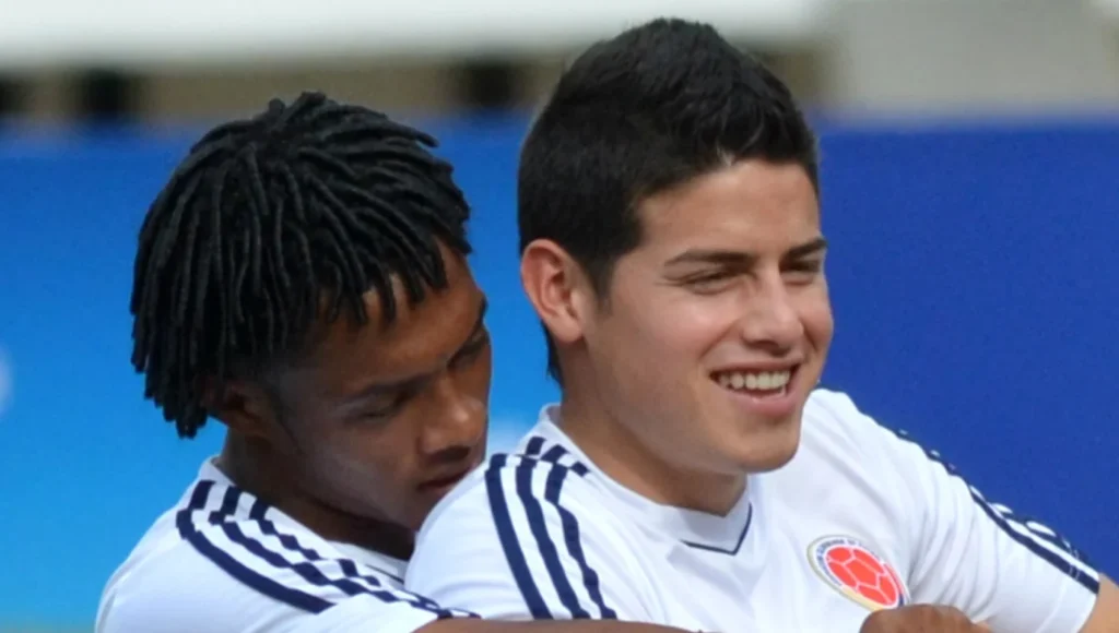 Juan Cuadrado James Rodríguez