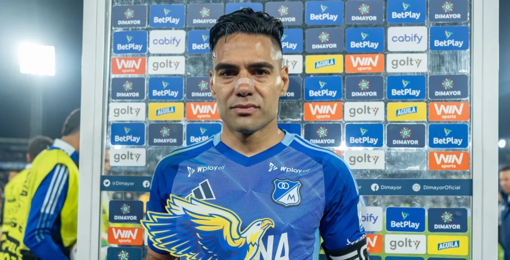 Millonarios vs Medellin Falcao figura