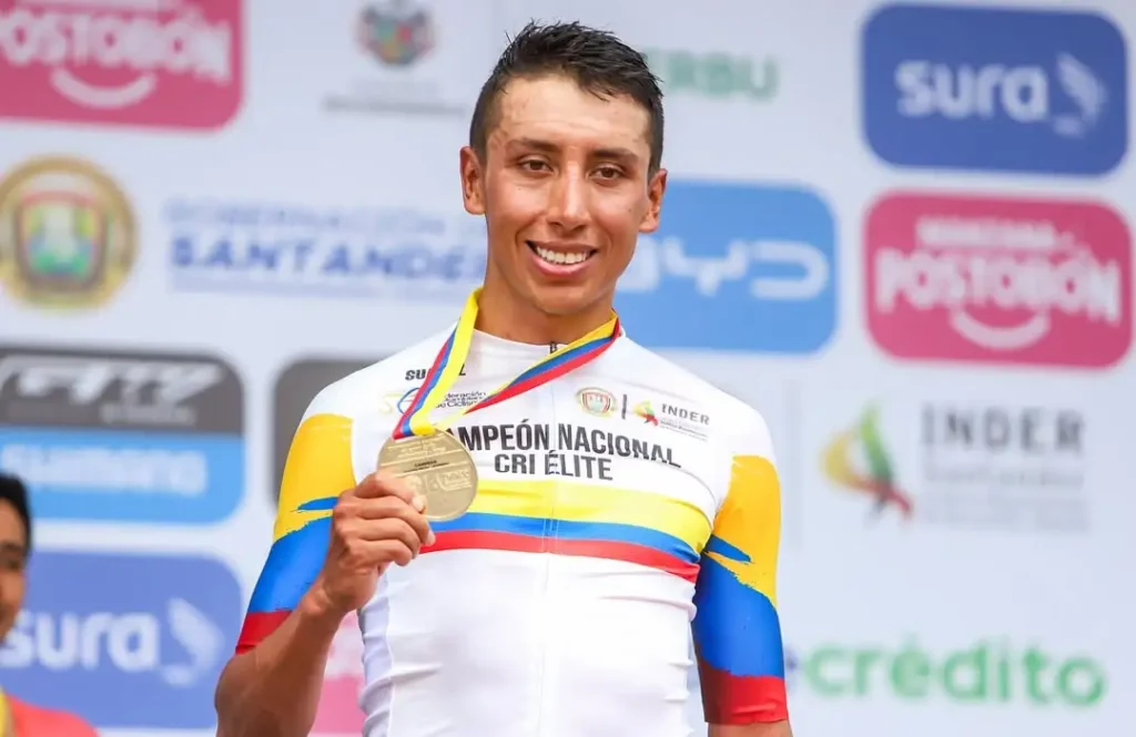 Egan Bernal Campeón Nacionales