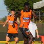 Entrenamiento Selección Colombia en Brasil Davinson Sánchez