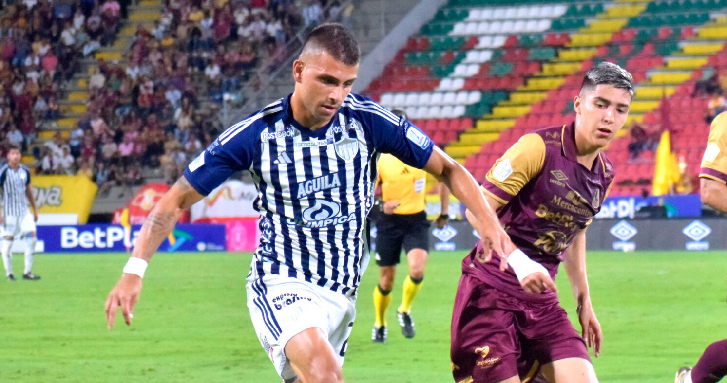 Tolima vs Junior Steven Rodríguez Samuel Velásquez