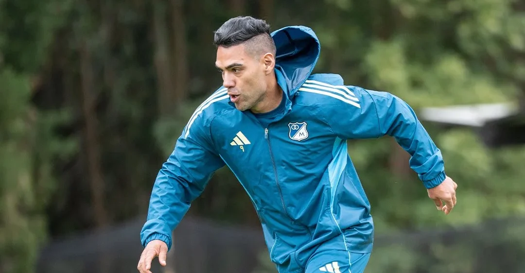 Falcao entrenamiento Millonarios