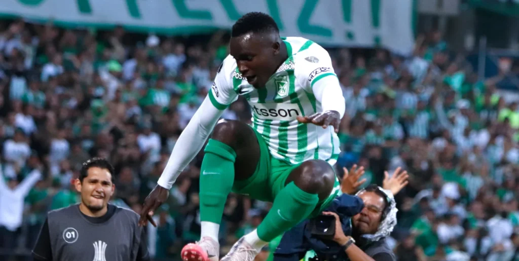 Nacional Kevin Viveros celebracion gol Bahia