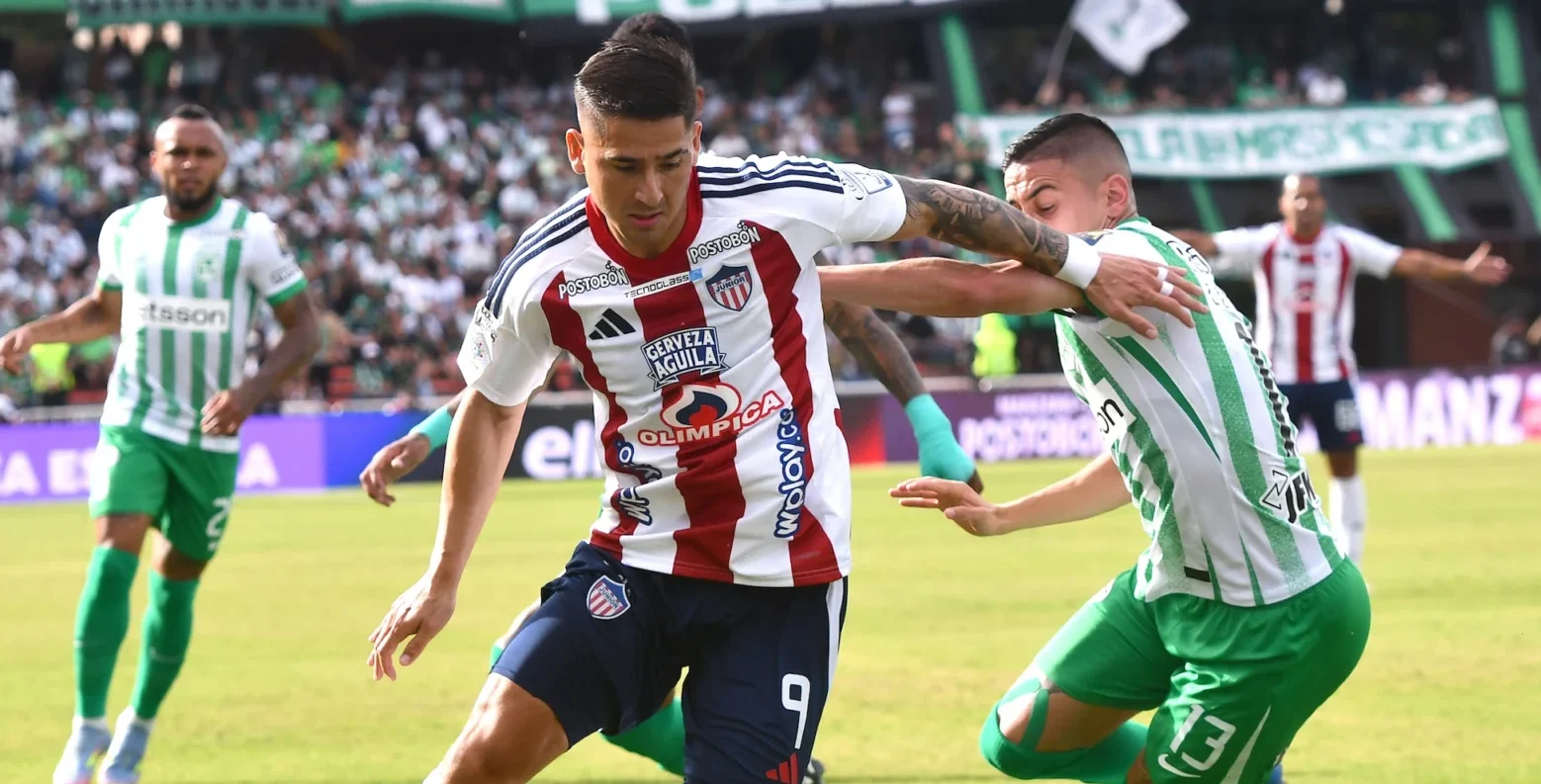 Nacional vs Junior Guillermo Paiva