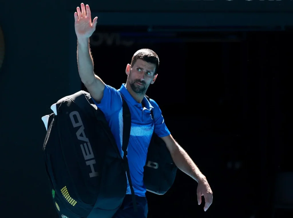Novak Djokovic despedida