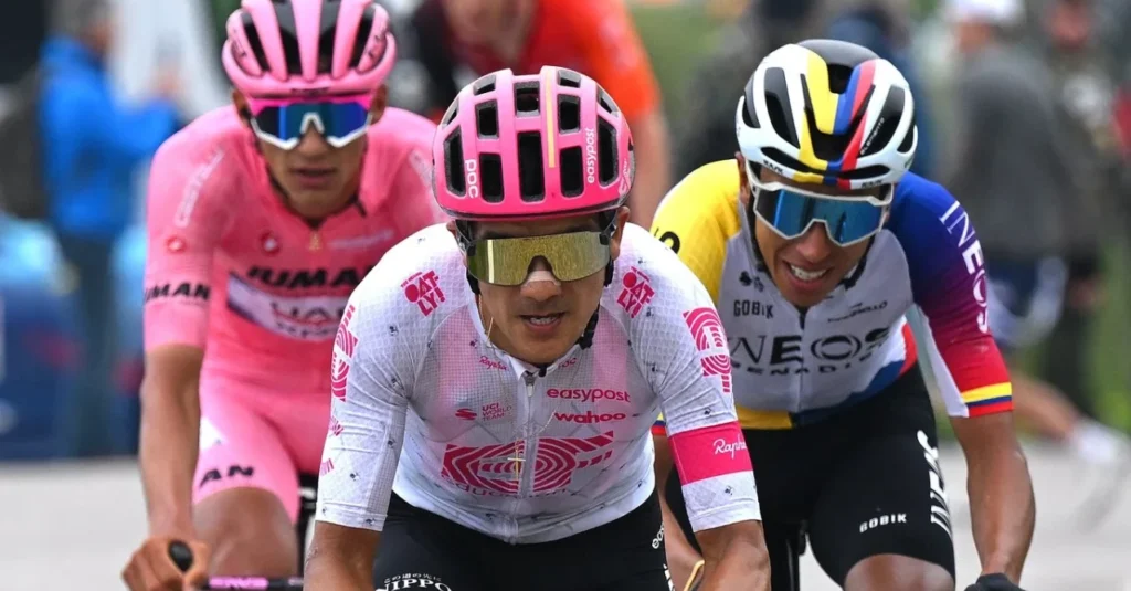 Richard Carapaz Egan Bernal Isaac Del Toro