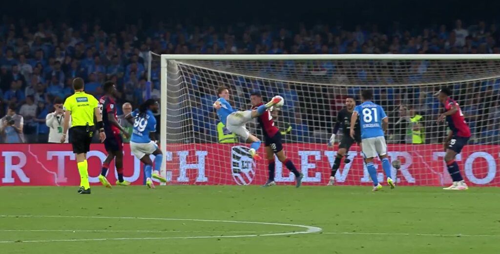 Scott McTominay gol Napoli