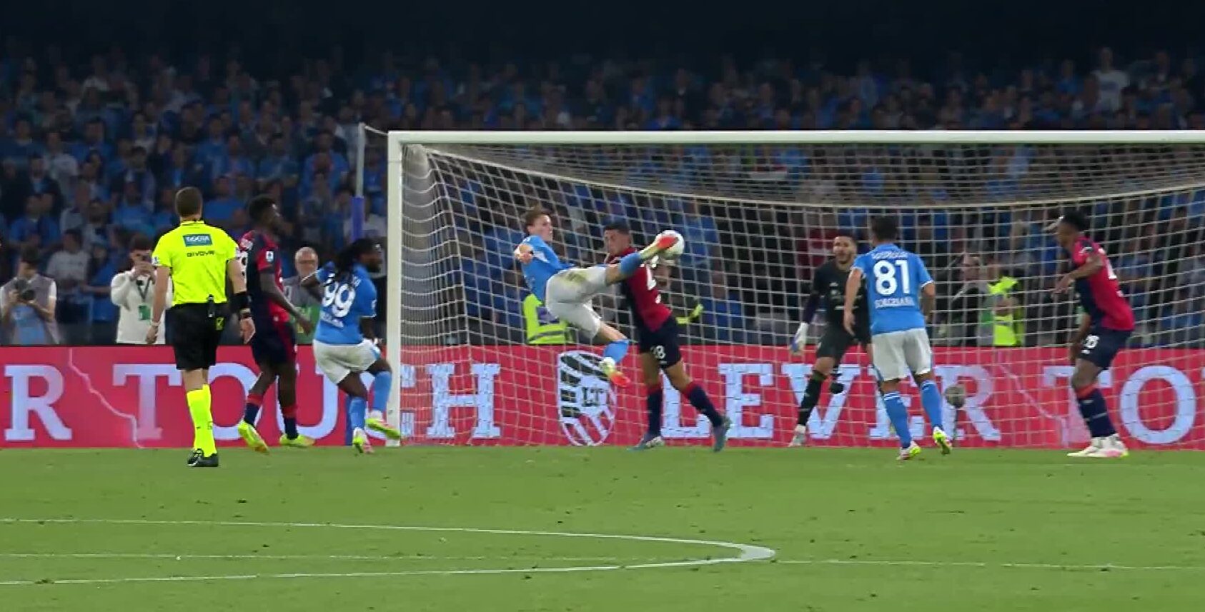 Scott McTominay gol Napoli