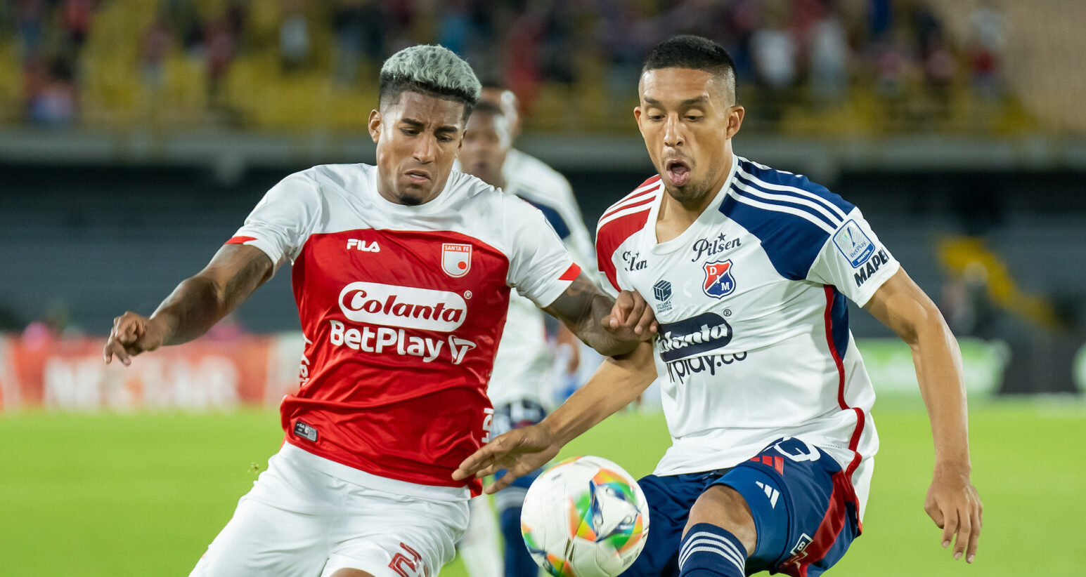 Santa Fe vs Medellin Santiago Mosquera Daniel Londoño