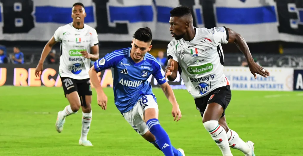Millonarios vs Once Caldas Daniel Ruiz