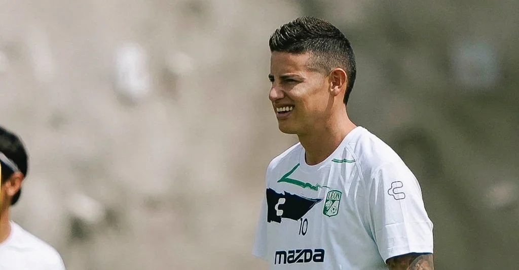 James entrenamiento León