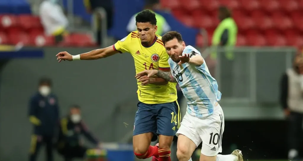 Luis Díaz Lionel Messi