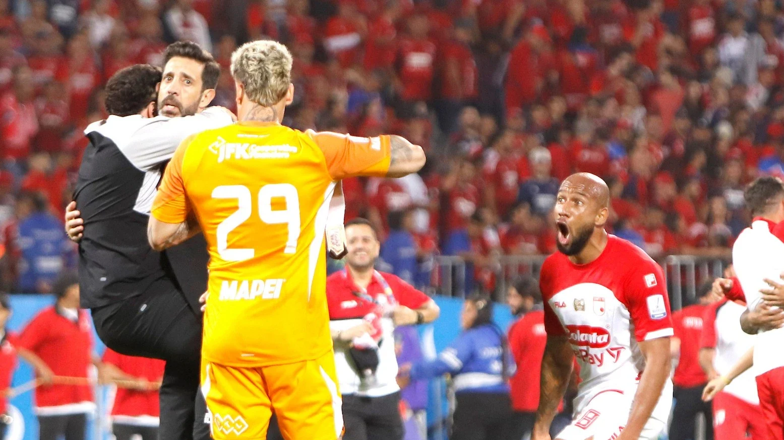 Santa Fe campeón Edwar López Washington Aguerre