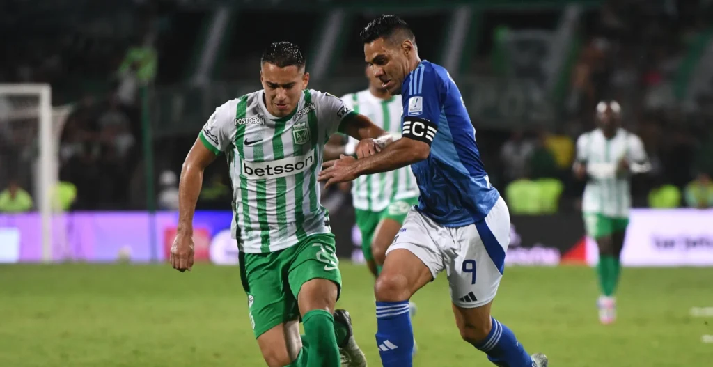 Nacional vs Millonarios Falcao García Juan José Arias