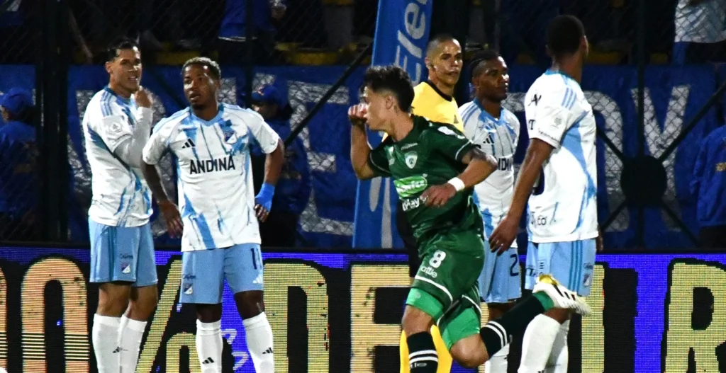 Equidad vs Millonarios gol Monaco