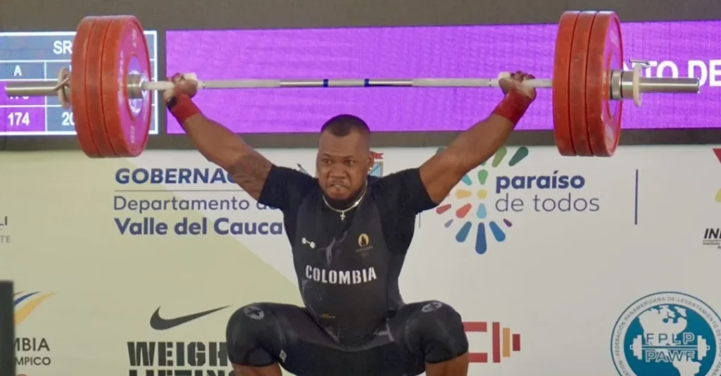 Jeison López récord mundial arranque Cali