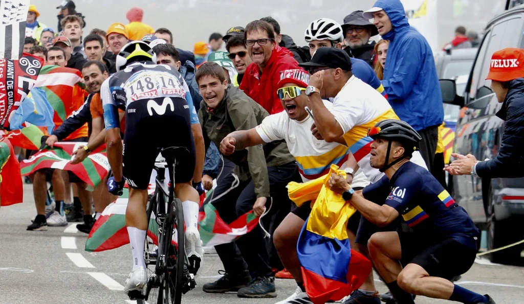 Einer Rubio Tour de France 2025 hinchas colombianos