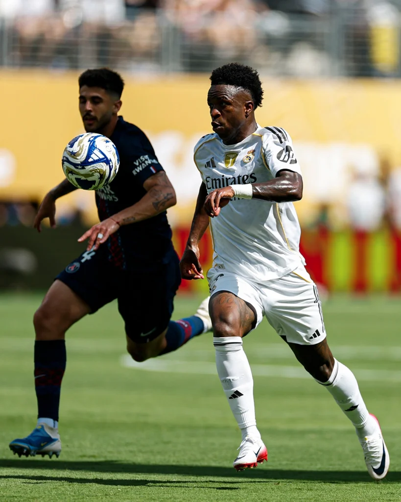 Vinicius Real Madrid PSG Mundial de Clubes