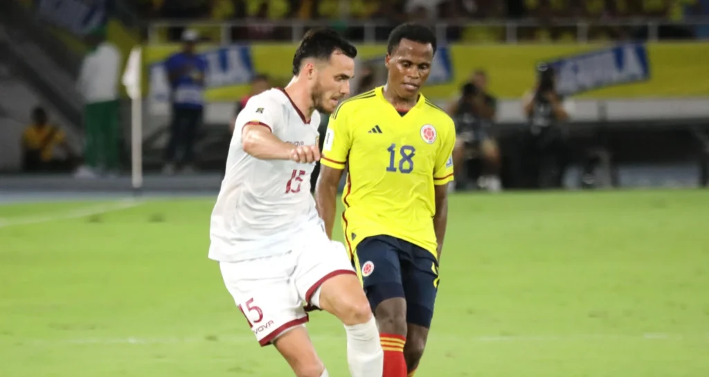 Colombia Vs Venezuela Jhon Arias