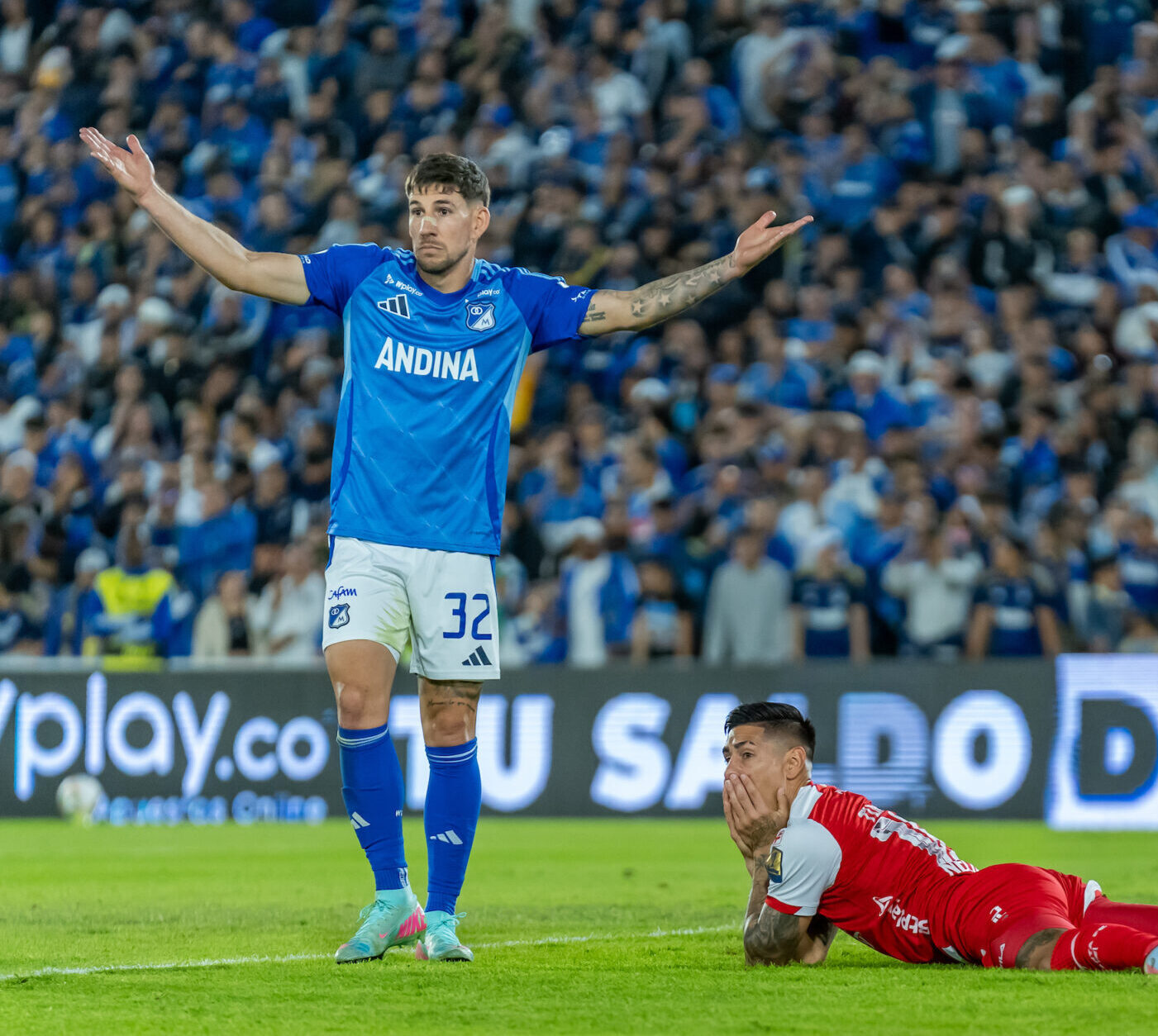 Millonarios vs Santa Fe Santiago Giordana