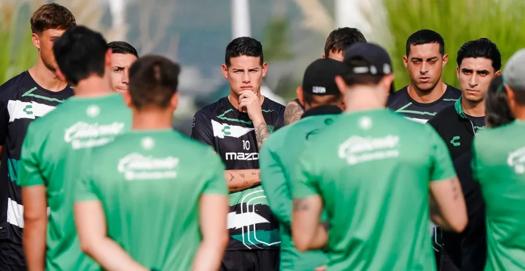 James Rodríguez técnico León Ignacio Ambriz