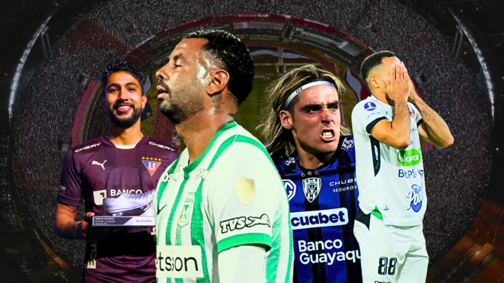 La Liga de La Liga ecuatorianos vs colombianos