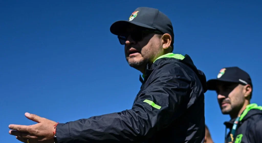 Oscar Villegas técnico Bolivia