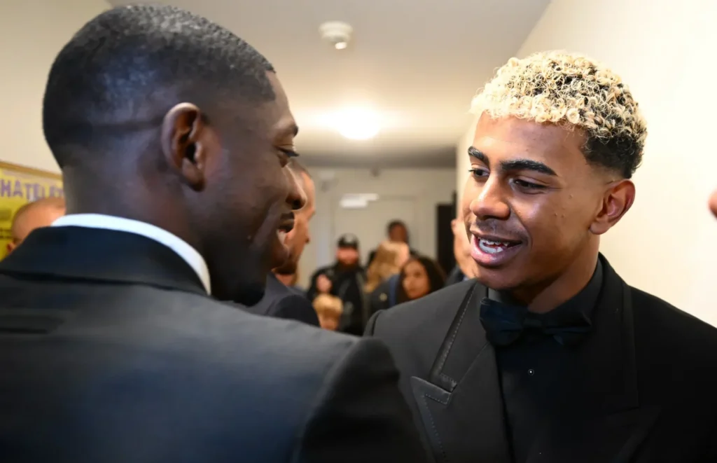 Ousmane Dembélé y Lamine Yamal