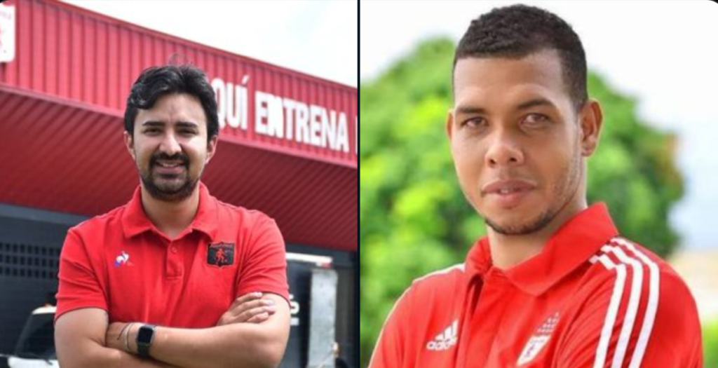 América de Cali Daniel Pabón y Pluto Meneses