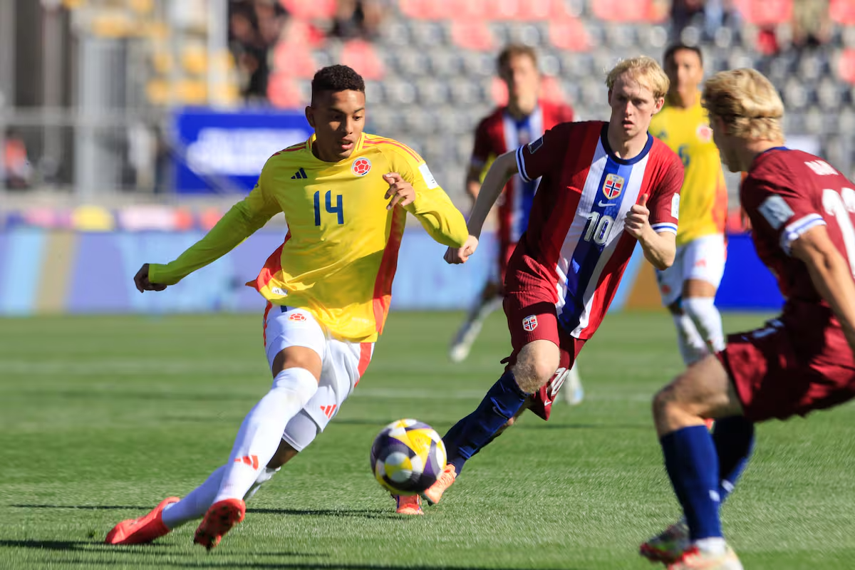 Jordan Barrera Colombia vs Noruega