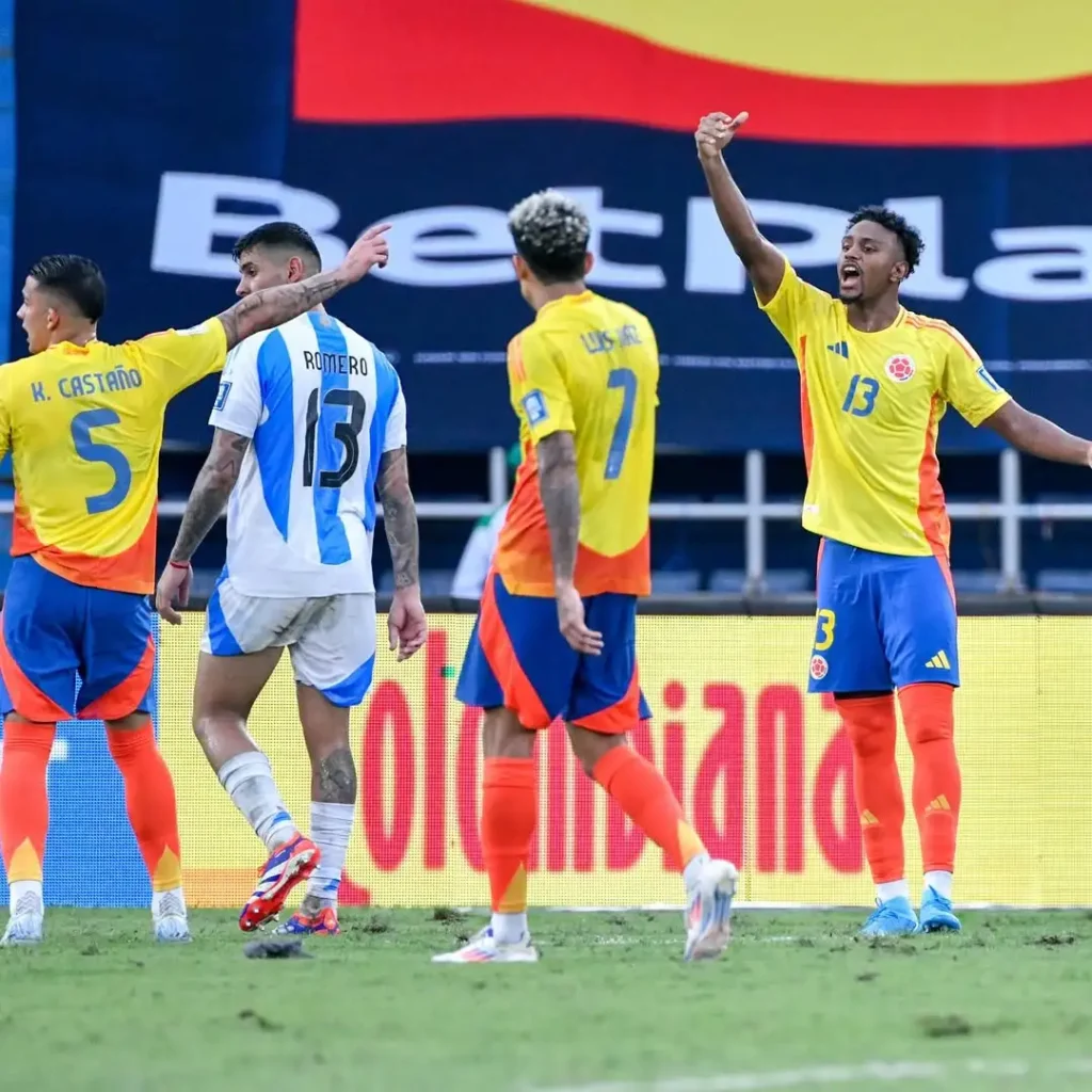 Juan David Cabal Luis Díaz Selección Colombia