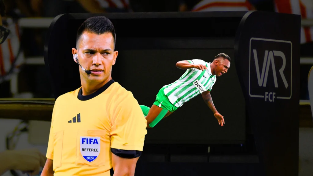 Nicolás Gallo VAR Alfredo Morelos