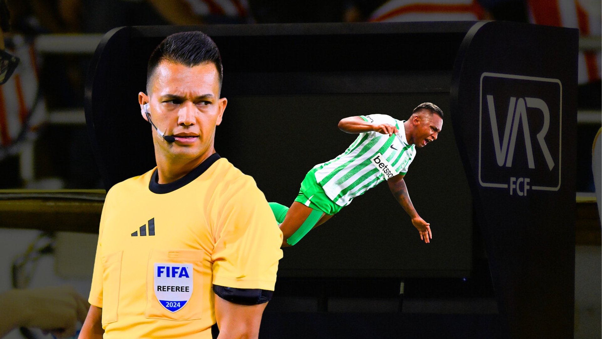 Nicolás Gallo VAR Alfredo Morelos