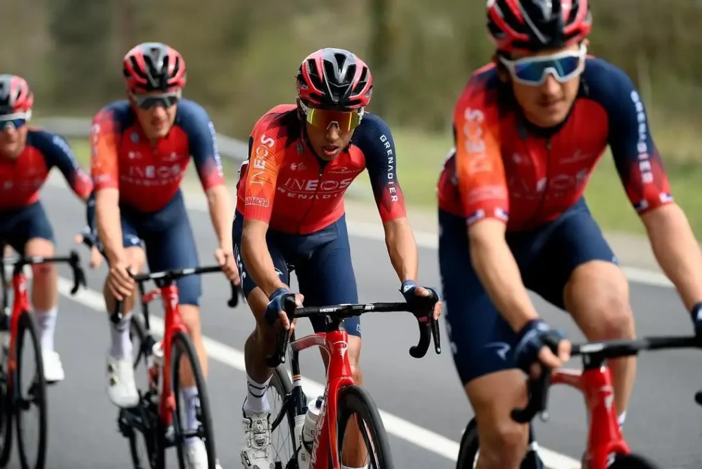 Egan Bernal Geraint Thomas