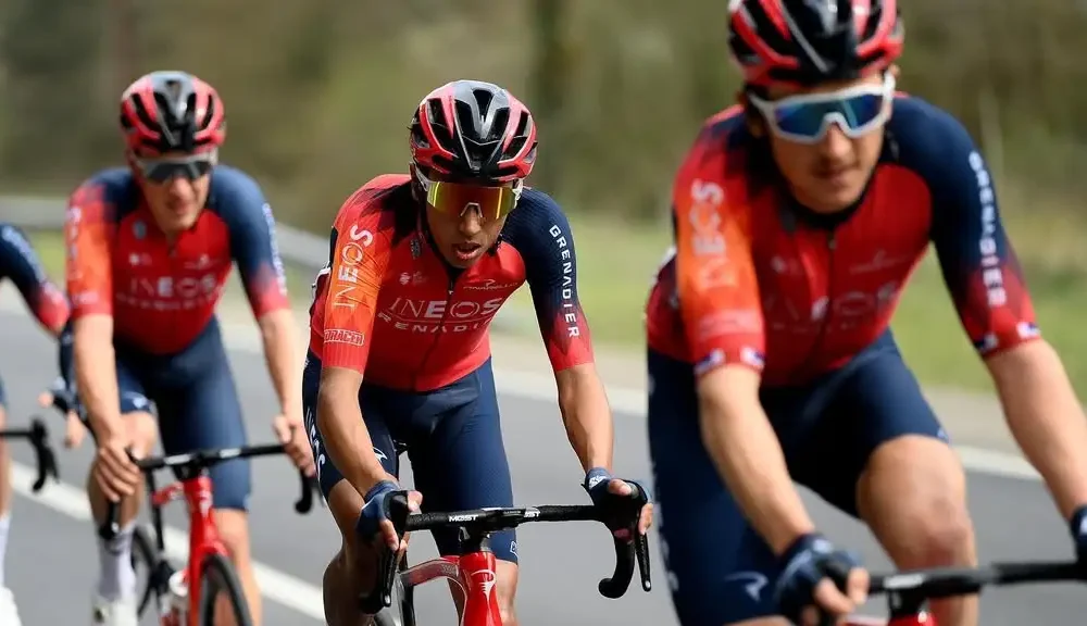 Egan Bernal Geraint Thomas