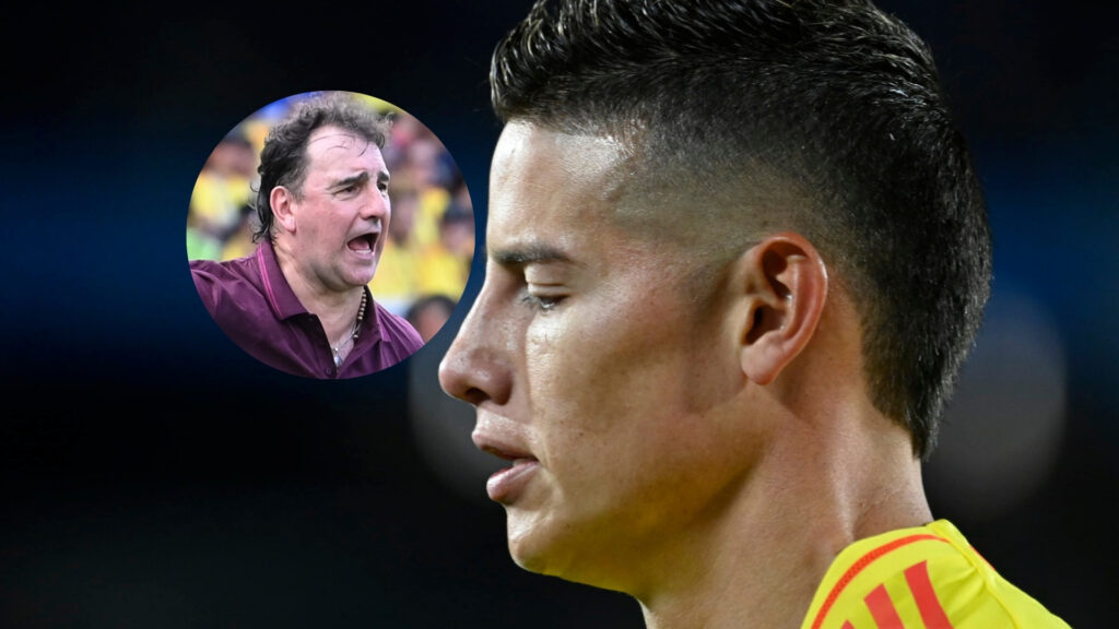 James Rodríguez Néstor Lorenzo