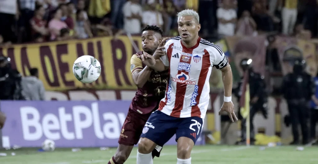 Tolima vs Junior Final Vuelta 2025 Teófilo Gutiérrez Yhormar Hurtado