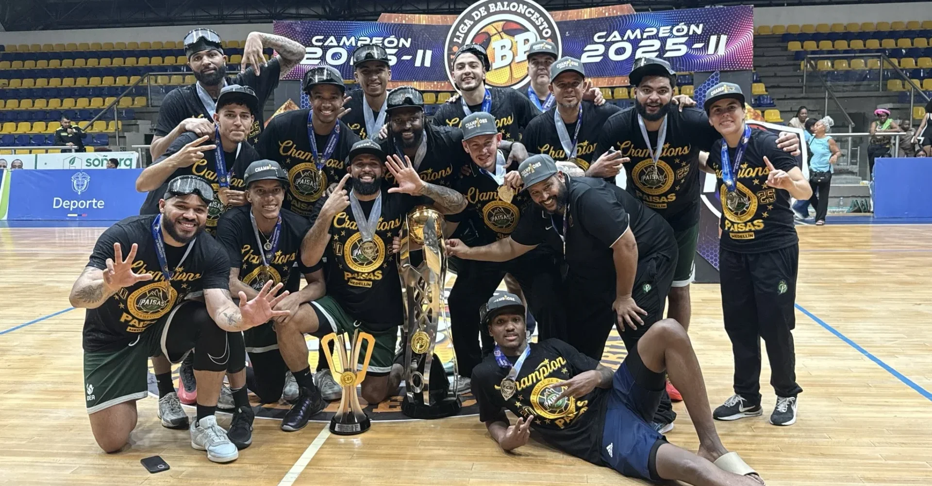 Paisas de Antioquia bicampeón