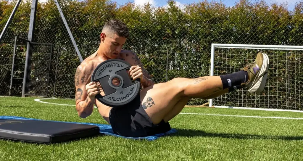 James Rodríguez entrenamiento