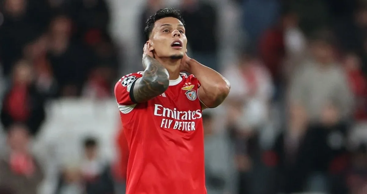 Lesión Richard Ríos Benfica