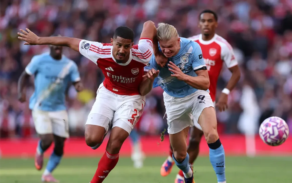 Arsenal vs Manchester City Haaland