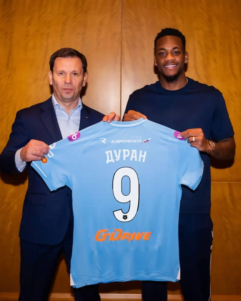 Jhon Duran presentación Zenit